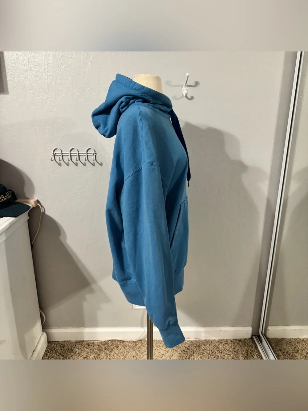 Thick Blue Nike Hoodie
